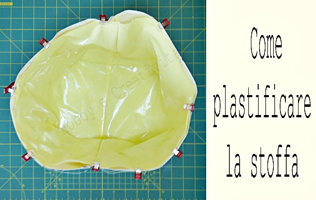 plastificare la stoffa