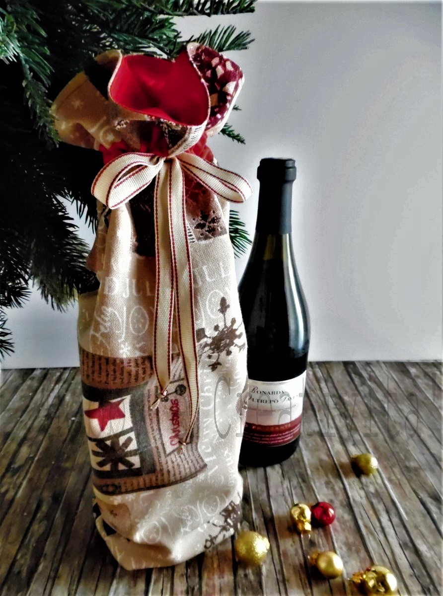 Sacchetto Regalo Maglione Vino Sacchetto Regalo Vino Maglione Tappo di Bottiglia di Vino Lavorato a Maglia Natale Adatto per La Festa di Natale Molto Buono per Portare l'Atmosfera Natalizia Natale